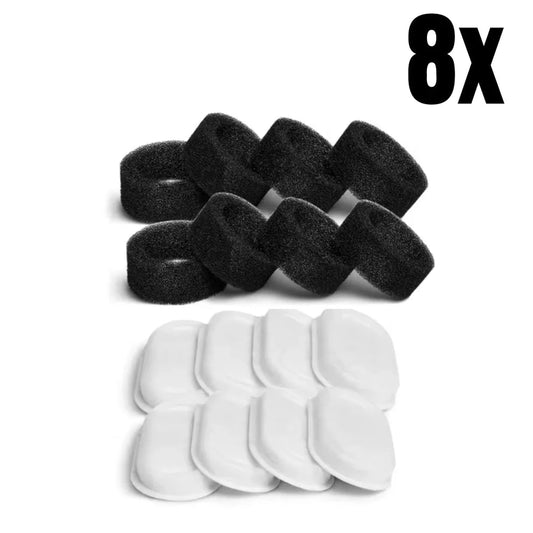 Purrflow - 8 Stainless Steel Replacement Filters